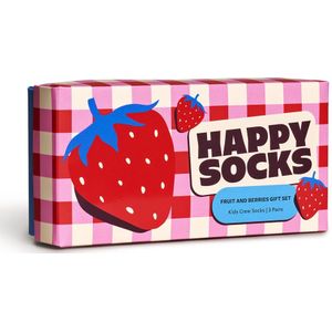 Happy Socks - Kids 3-pack Fruits & Berries Gift Set - Unisex - Sokken