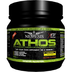 Nemesis Nutrition Athos | BCAA | 360 gram | Strawberry | 26 Doseringen | 2:1:1 Formule | Suikervrij | Nutriworld