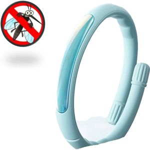 Anti-Muggen Armband Zonder DEET – Muggenwerende Polsband met Essentiële Olie | Draagbare Insectenwerende Armband voor Volwassenen – Tegen Muggen, Steekmuggen, Insecten, Outdoor Bescherming- blauw