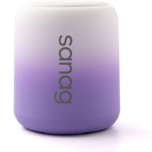 Sanag X6S Bluetooth Speaker – Draadloos & Portable – IPX5 Waterdicht – 24u Speeltijd – TWS Stereo –White/Paars
