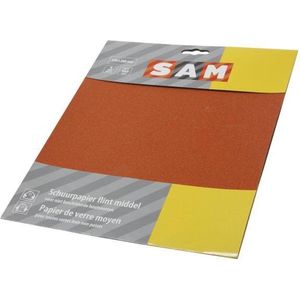 SAM professional schuurpapier droog vuilafstotend grof - 5 stuks