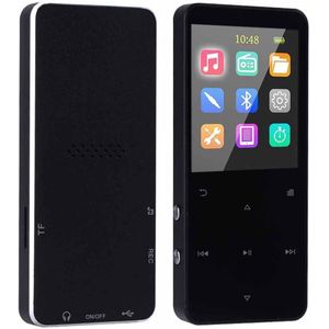 NAXSIR Bluetooth Muziekspeler | Lossless Audio | 16GB Opslag | met Fotoalbum, Wekker, E-Reader Functie | Bluetooth 5.0 | 1,8-inch kleurenscherm | Lange Accuduur | Compatibel met Windows & Android