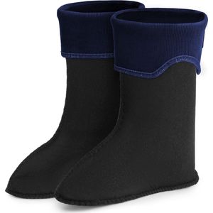 Ladeheid Sokken voor Regenlaarzen - Kinderen - Fleecesokken - LA-LMG-Socks-Termix - Marineblauw - 26/27