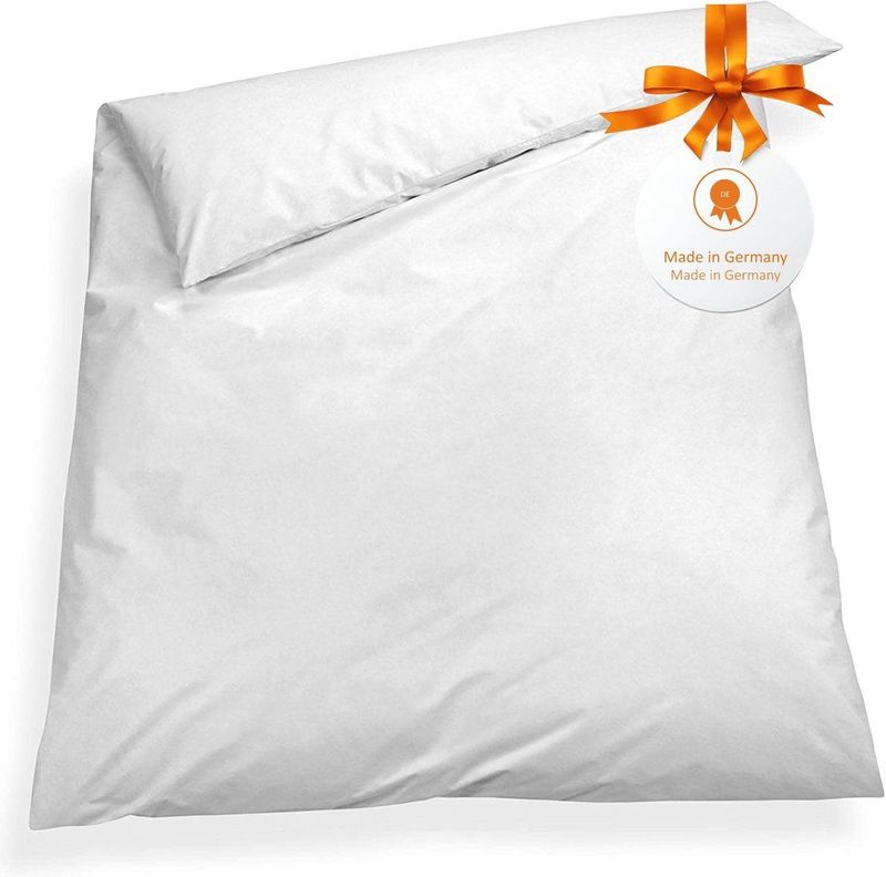 Sleepling - Evolon Encasing - Dekbedovertrek - Wit - 135 x 200 cm - Allergie- & Anti-huisstofmijt Bescherming