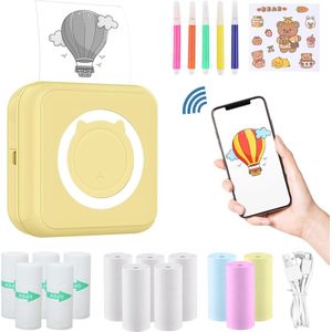 Draagbare Mini-printer voor Smartphone - Thermische Fotoprinter met Bluetooth Connectie