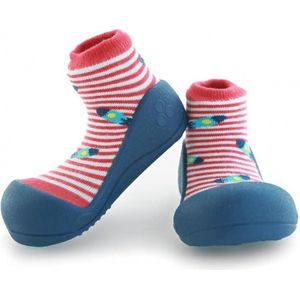 Attipas UFO rood babyschoenen, ergonomische Baby slippers, slofjes maat 22,5, 18-30 maanden