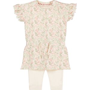 Dirkje R-CHERRY Meisjes Kledingset - Off white - Maat 56