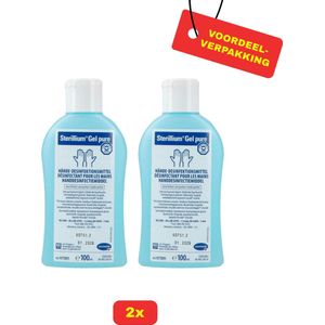 2X Sterillium Gel Hartmann - Handdesinfectant- 2 x 100ml -voordeelverpakking!