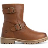 Travelin - Skelde - Biker Boots - Cognac - Wolgevoerd