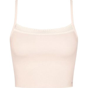 Sloggi Women GO Ribbed Crop top (1-pack) - dames korte top - beige
