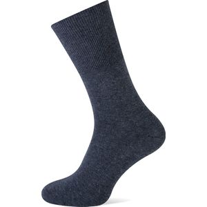 Katoenen diabetes sokken - 1 paar - Donker Grijs - Maat 43/45