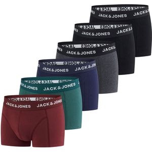 Jack & Jones Jongens Boxershorts JACJEANS TRUNKS 6 PACK JNR 6 Pack Veelkleurig