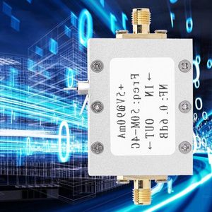 Allecto Plus - Versterker met Laag Ruisniveau LNA 50M-4GHz NF = 0.6dB RF FM HF VHF/UHF Radio Ham -110dBm