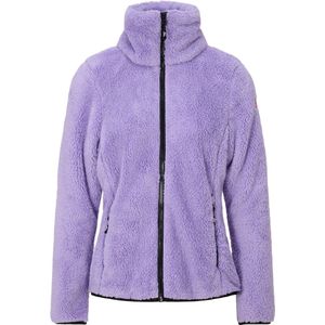 Nordberg dames vest - fleece vest dames - zacht - Evy - Lila - maat 3XL