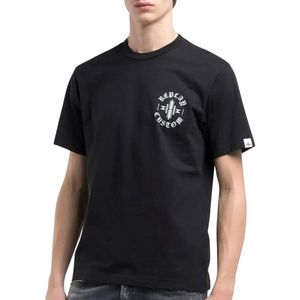 Replay T-shirt voor heren, 098 Black, XS