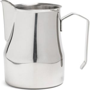 Melkkannetje Opschuim - Italiaans - Zilver, 750ml – RVS – Melkopschuimkan – Melkkan – Espressomachine - Barista Essentials