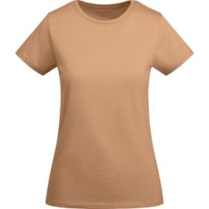 Grieks Oranje 2 pack dames t-shirts BIO katoen Model Breda merk Roly maat M