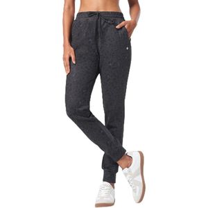 Dames Fleece Gevoerde Joggers - Warme Thermische Joggingbroek voor Winterse Activiteiten