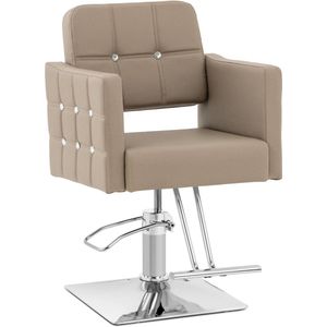 physa - Salonstoel - Lichtgrijs - Zithoogte 45 - 55 cm - 150 kg - Met Voetensteun