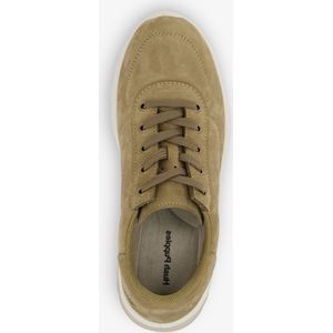 Hush Puppies suede dames sneakers taupe - Bruin - Extra comfort - Memory Foam - Maat 39