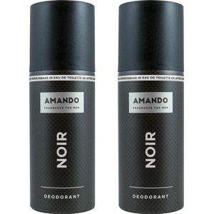 Amando Deo Spray Noir - 2 x 150 ml
