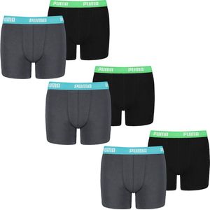 BOXERS 6 PACK Puma Boxer Boxershorts Jongens Kinderondergoed