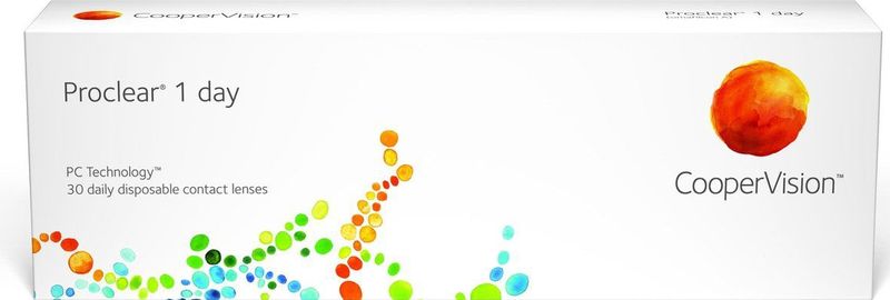 -0.50 - Proclear® 1 day - 30 pack - Daglenzen - BC 8.70 - Contactlenzen