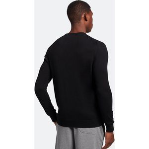 Lyle & Scott Cotton crew neck jumper - jet black