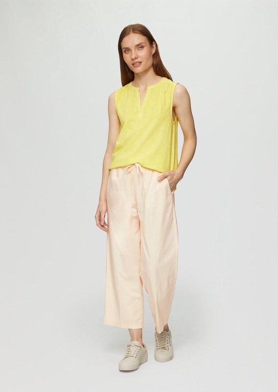 s.Oliver Damesbroek met trekkoord, Beige 8105, 34