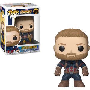 Funko Pop! Avengers Infinity War Captain America - #288 Verzamelfiguur