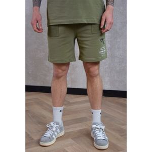 Unfold Sweatshorts - Groen - XS