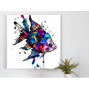 Aquarellist fish | Aquarellist fish | Kunst - 60x60 centimeter op Forex | Foto op Forex