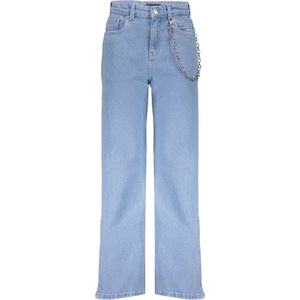 Frankie & Liberty Attitude Wideleg Lb Jeans Meisjes - Broek - Blauw - Maat 128