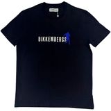 Bikkembergs - Bmt1237 - T-shirt - Zwart - Korte Mouwen