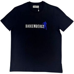 Bikkembergs - Bmt1237 - T-shirt - Zwart - Korte Mouwen