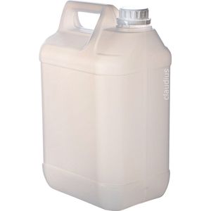 Jerrycan 5 Liter – inclusief dop – totaal te legen