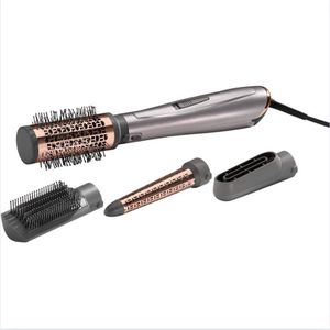 Blow Dryer Brush - Fohnborstel Met 4 Opzetstukken - Ronde Haarborstel Voor Fohnen Met Ionische Anti-Frizz Functie