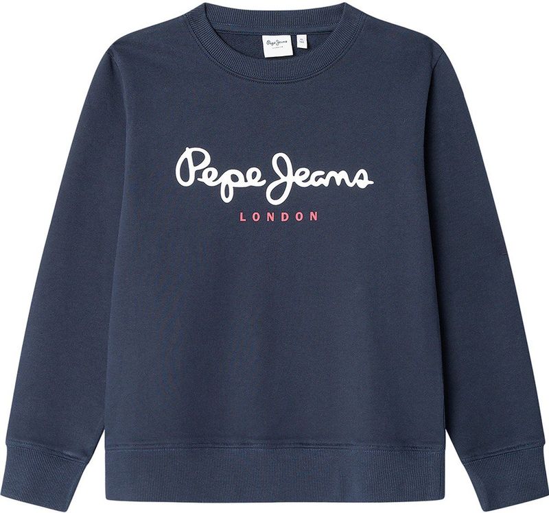Pepe Jeans - Kindertrui - Ronde Hals - Essentieel Kledingstuk - Comfortabel en Stijlvol