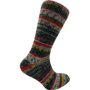 The Sockmaker sokken heren 41-46 - 1-pack Knitted - duurzaam - Merino - Yellow