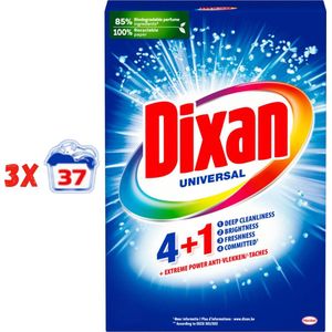 Dixan Waspoeder Universeel - 111 Wasbeurten 4+1 Extreme Power 6.2 kg