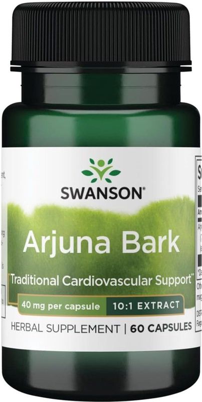 Swanson - Full Spectrum Arjuna Bark - 40 mg - 60 Capsules