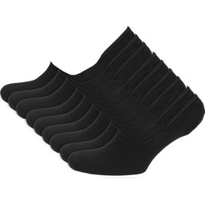 Suitable - Sneakersok 6-Pack Zwart - Heren - Maat 43-46 -