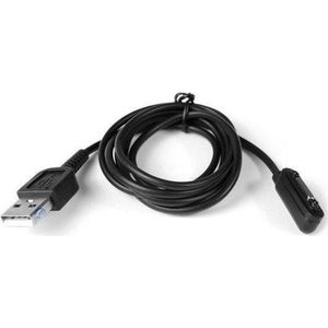 Sony Xperia Z1 XL39H L39H Magnetic USB Kabel Datacable Zwart/Black