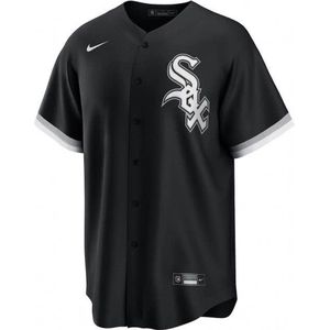 NIKE MLB Chicago White Sox Official Replica Alternate T-shirt Met Korte Mouwen Mannen Zwart - Maat L