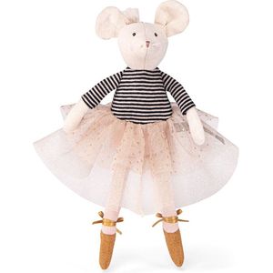 Moulin Roty - La petite école de danse - Ballerina Muis - Glitter Tutu - Speelgoed