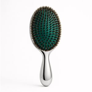 DEI ZI Classis Bristle Brush - haarborstel - Zilver