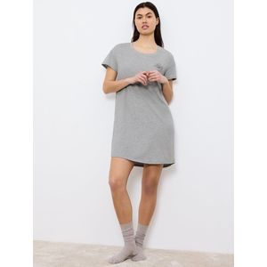 Triumph - NDK X 02 - Nachthemd - Donkergrijs Melange - Zacht en Ademend