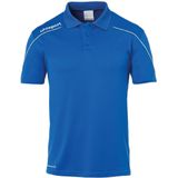 Uhlsport Kinder Stream 22 Polo Shirt 1002204 Azurblau/Weiß-140