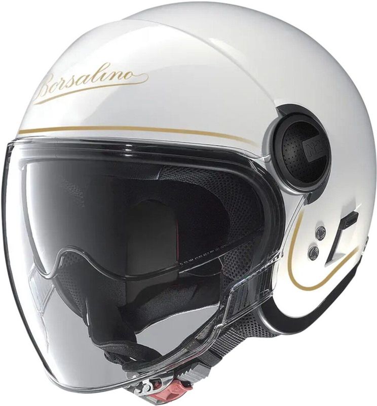 Nolan - N21 Visor - Jethelm - Wit/Goud - Polycarbonaat