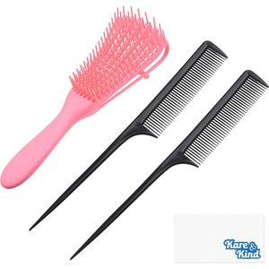Equivera Curl Defining Brush - Krulborstel - Krul Borstel - Krul Kam - Borstel Voor Krullend Haar